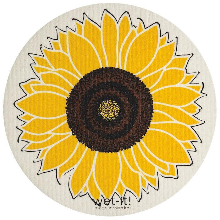 Wet-It! Rounds Swedish Cloth - Sunflower