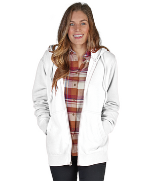 Clifton Full Zip Hoodie 9281 - White