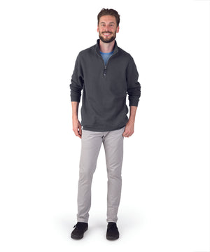Crosswind Qtr Zip Sweatshirt 9359 - Dark Charcoal