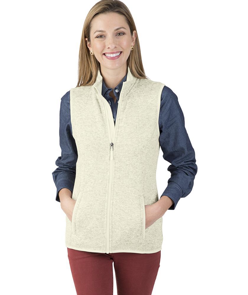 Pacific Heathered Vest 5722 - Ivory