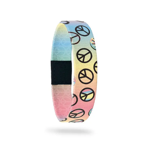 ZOX Wristband - Give Peace A Chance - Medium Size
