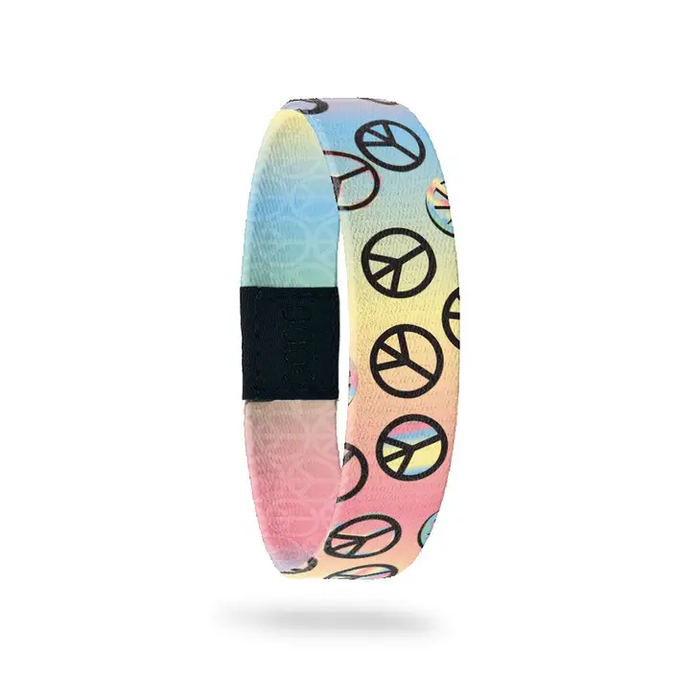 ZOX Wristband - Give Peace A Chance - Medium Size