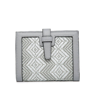 Bessie Canvas Wallet with Slip Closure