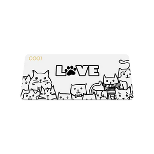 ZOX Wristband - Love Cats Animal Pet Lover  - Medium Size
