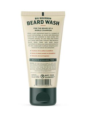 Big Bourbon Beard Wash