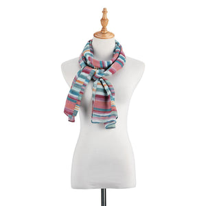 Rectangle Scarf in Multi Stripe