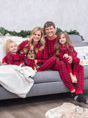 Oh, Christmas Tree Family Pajamas - Adult Sizes