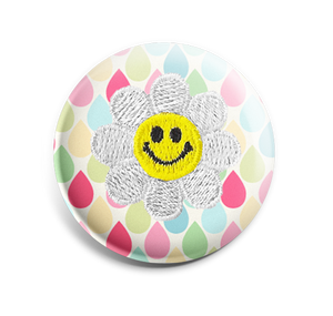 Badge - Embroidered - Daisy