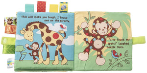 Taggies Dazzle Dots Monkey Soft Book - 6" x 6"