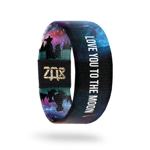 ZOX Wristband - Love You To The Moon - Kids Size