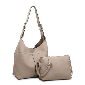 Ida Slouchy Hobo Bag with Adjustable Strap