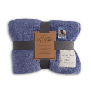 Dad & Me Foot Pocket Blanket