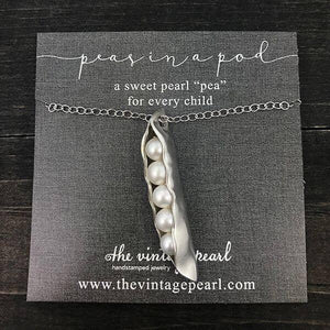 Necklace - Sweet Peas In A Pod