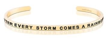 Bracelet - After Every Storm Comes A Rainbow