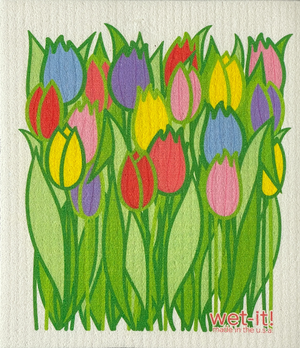 Wet-It! Swedish Cloth - Tulip Field
