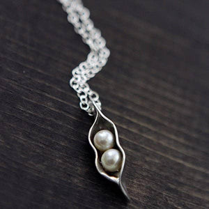 Necklace - Sweet Peas In A Pod