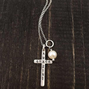 Necklace - Amazing Grace - Sterling Silver