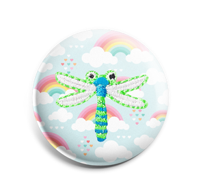 Badge - Embroidered - Dragonfly