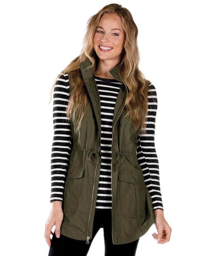 Women's Bristol Utility Vest 5038 - Olive