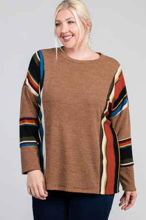 Adley Soft Cozy Pullover - Taupe