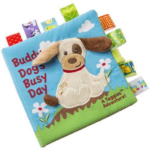 Taggies Buddy Dog Soft Book - 6" x 6"