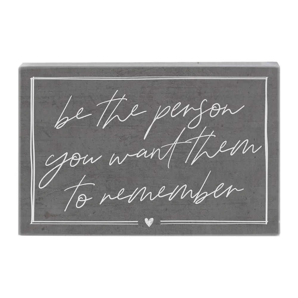 Be The Person - Small Talk Rectangle