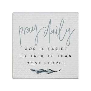 Pray Daily - Small Talk Square