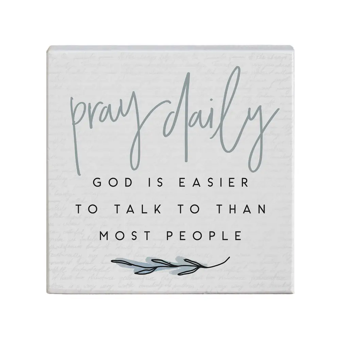 Pray Daily - Small Talk Square