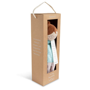Strong Little Girl Dolls - Brunette Haired Doll