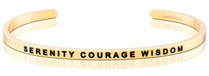 Bracelet - Serenity Courage Wisdom