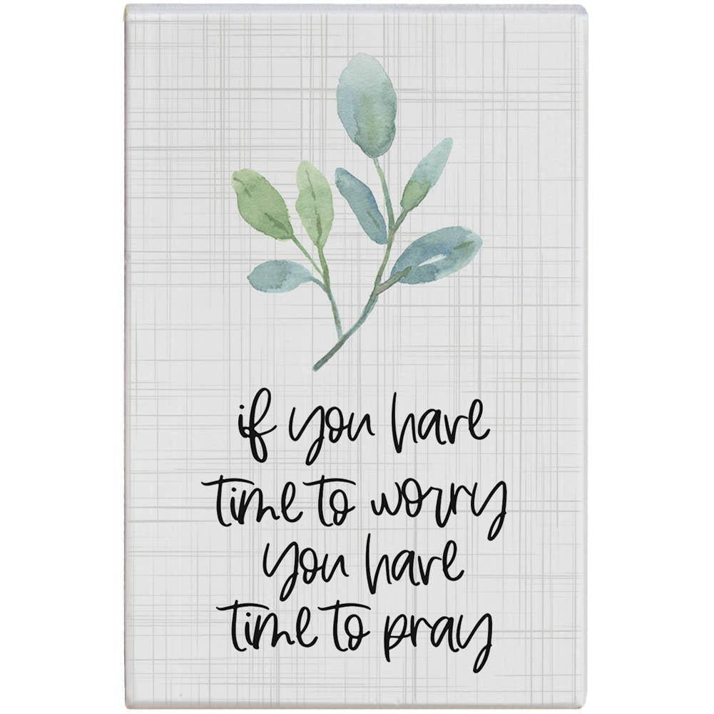 Time to Pray - Small Talk Rectangle