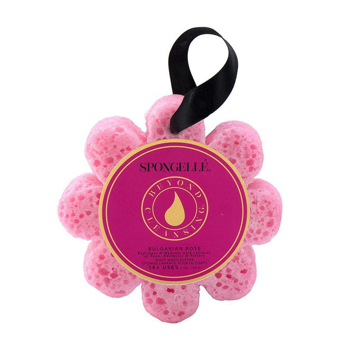 Spongelle Body Wash Infused Buffer - Bulgarian Rose Wild Flower