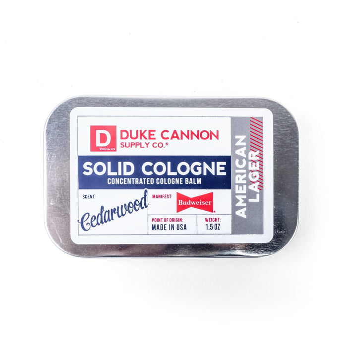Solid Cologne - American Lager Budweiser