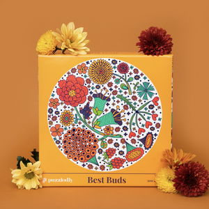 Puzzle - Best Buds - 500 Piece Circle Puzzle