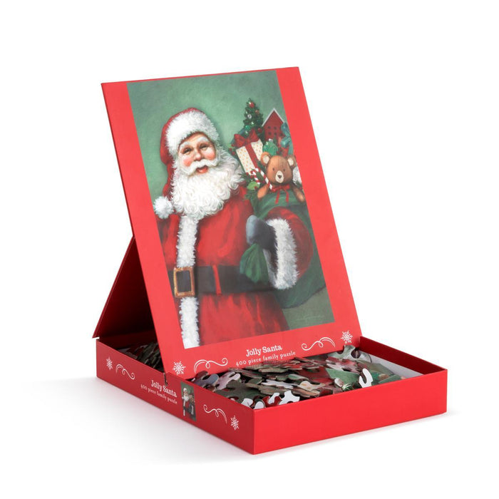 Christmas Puzzle - Jolly Santa 400 Piece Family Puzzle