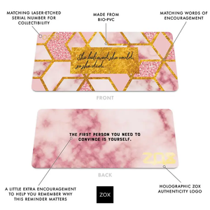 ZOX Wristband - She Believed She Could - Medium Size