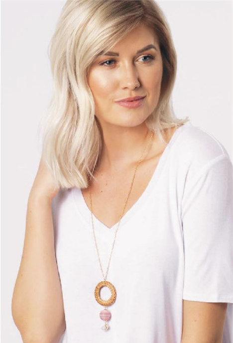 Simply Noelle Nautical Circle Necklace