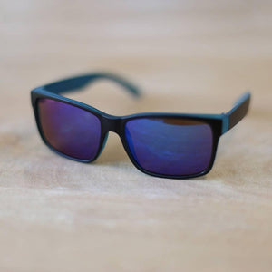 Kid's Drayton Sunglasses - Blue/Blue Mirror