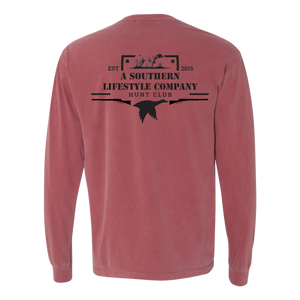 Hunt Club Long Sleeve Tee - Brick