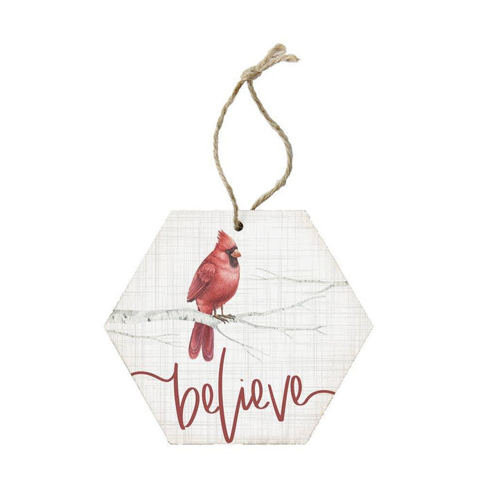 Christmas - Ornament - Believe Cardinal