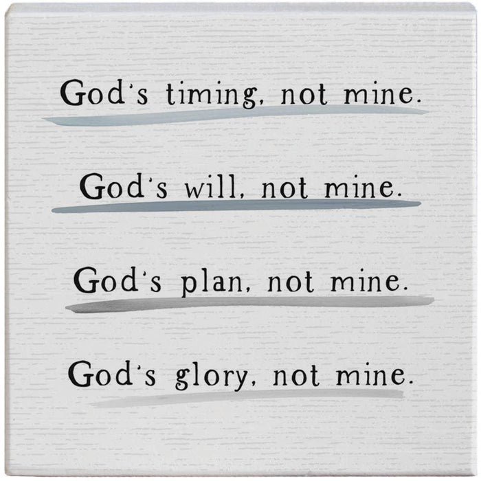God's Not Mine - Small Talk Square