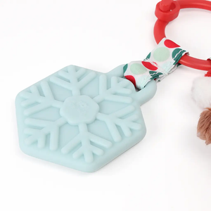 Itzy Pal Plush & Teether - Holiday Bear