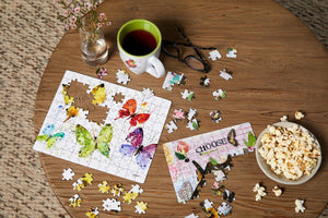 Puzzle - Flock of Butterflies Gift Puzzle Set