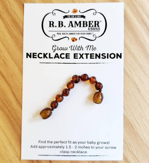 Baltic Amber Jewelry Extender