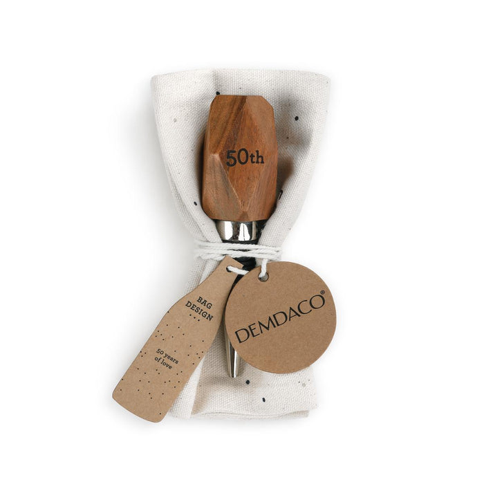 Wine Bottle Bag & Stopper - 50 Years