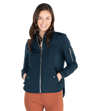 Quilted Boston Jacket 5027 - Navy