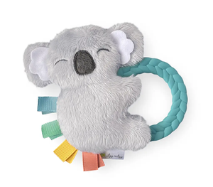 Ritzy Rattle Pal Plush Rattle Pal with Teether