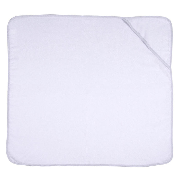 Hooded Baby Towel - White