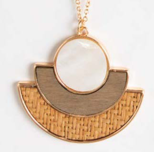 Simply Noelle Island Breeze Geometric Necklace
