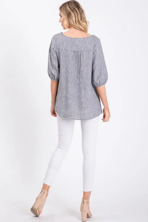 Zahara Blouse - Black